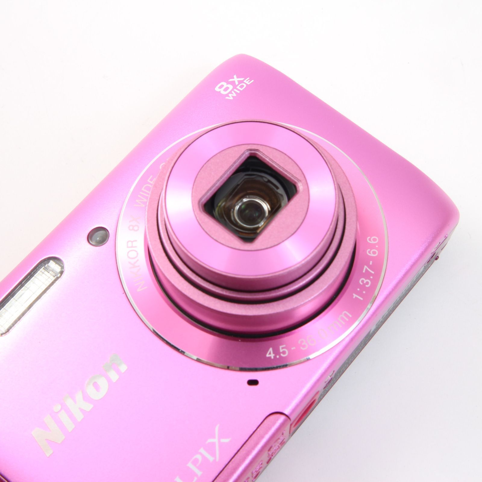 Nikon ニコン COOLPIX S3700 ピンク コンパクトデジタルカメラ - メルカリ