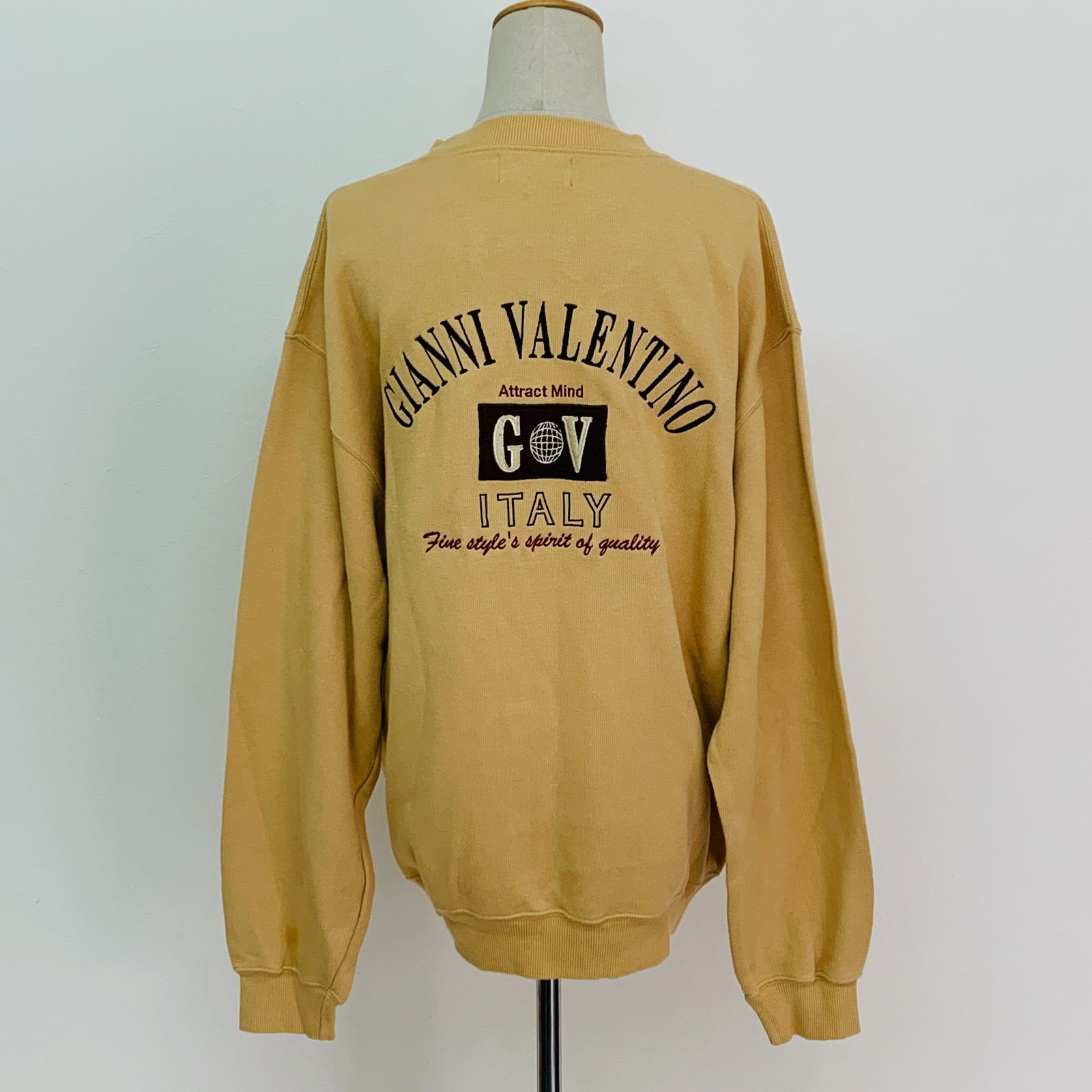 GIANNI VALENTINO ジャンニバレンチノ スウェット トレーナー LL XL