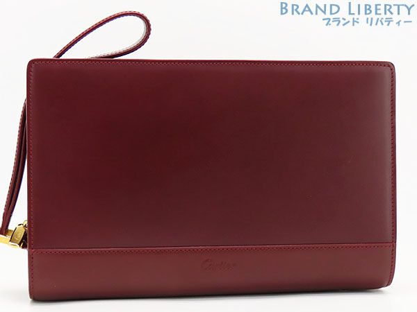 ほぼ新品】カルティエ Cartier マストライン セカンドバッグ