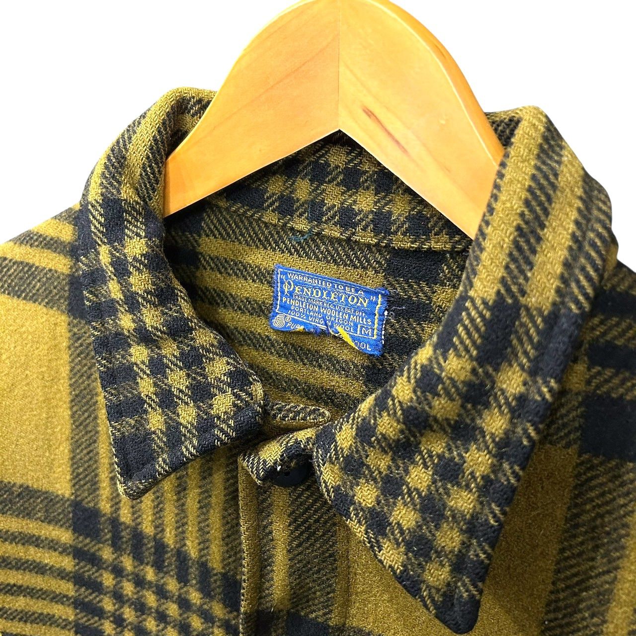 60s ビンテージ ペンドルトン ウール CPO チェック シャツ ジャケット