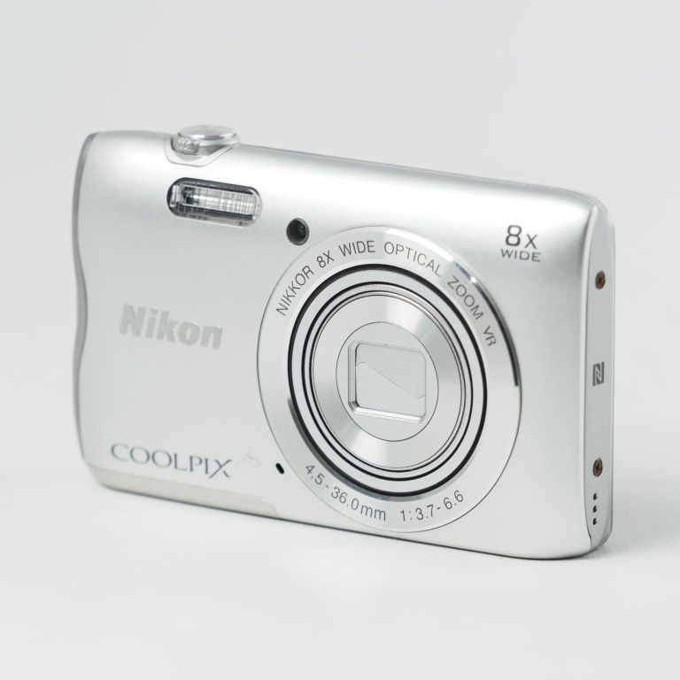 Nikon COOLPIX A300 光学8倍ズーム 2005万画素 シルバー ニコン