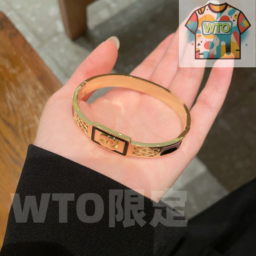 きららCHANELゴールドオープンワークバングル きららCHANELゴールドオープンワークバングル 中古・古着通販】CHANEL