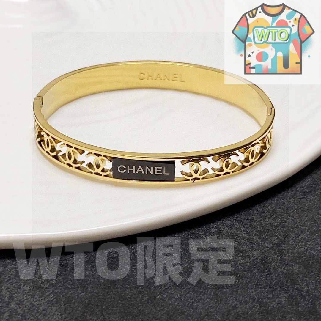 今日特価】Chanel シャネル オープンワーク ブレスレット - メルカリ