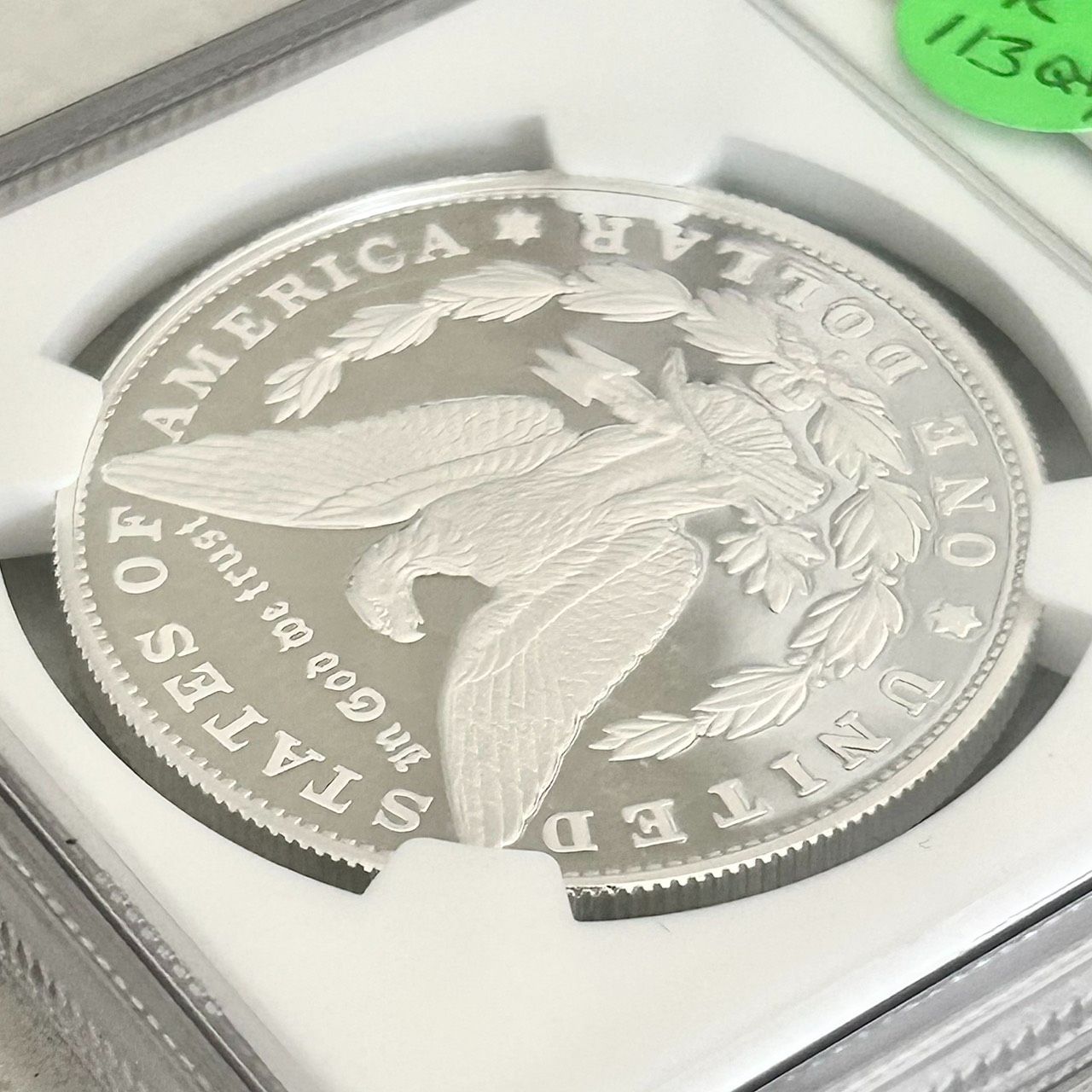 NGC最高鑑定☆2023年アメリカ発行☆復刻版モルガン・ダラー 1ドル