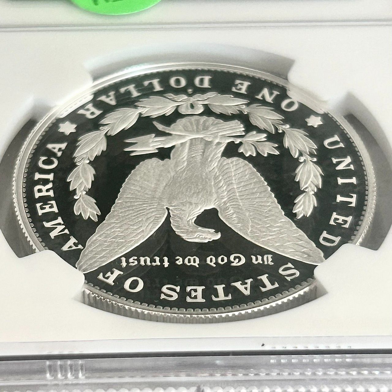 NGC最高鑑定☆2023年アメリカ発行☆復刻版モルガン・ダラー 1ドル