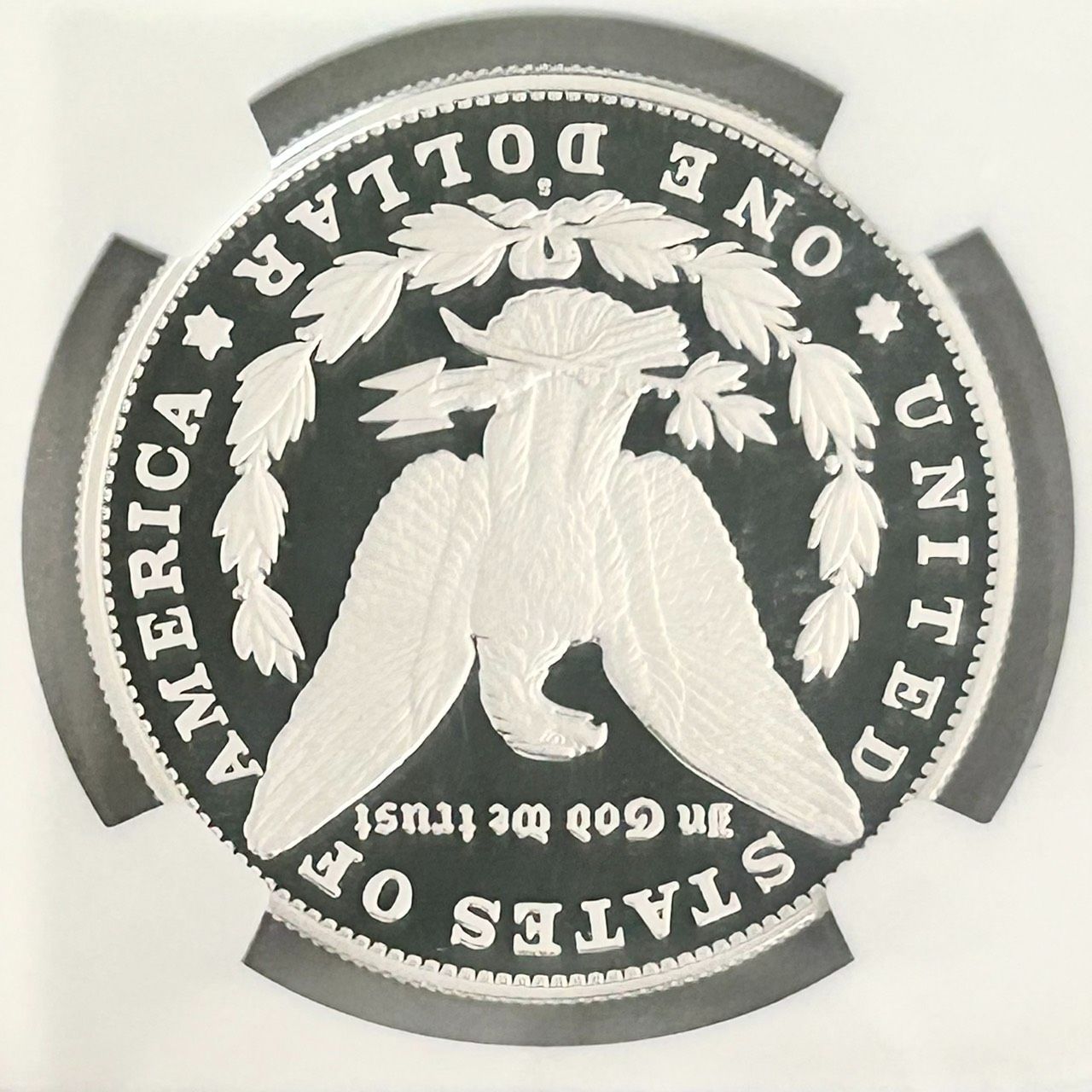 NGC最高鑑定☆2023年アメリカ発行☆復刻版モルガン・ダラー 1ドル