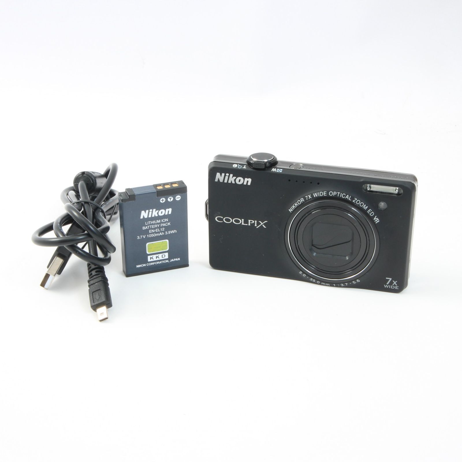 デジタルカメラ Nikon COOLPIX S6000 Black Nikon ニコン COOLPIX S6000 ブラック コンパクトデジタルカメラ
