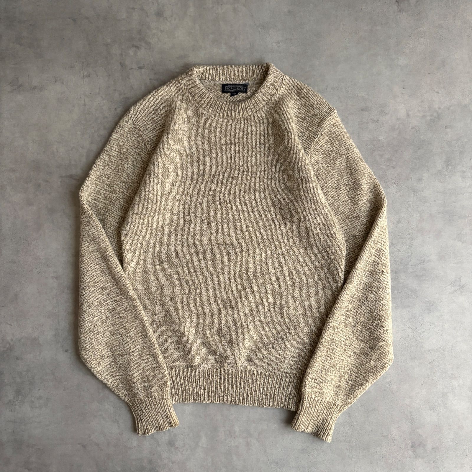 90s/LANDS'END/ランズエンド/ウールニット/USA製/アメリカ製/プル