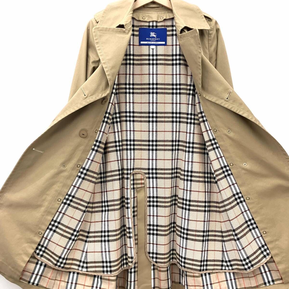 BURBERRY BLUE LABEL バーバリーブルーレーベル FRF18-633-50 トレンチ