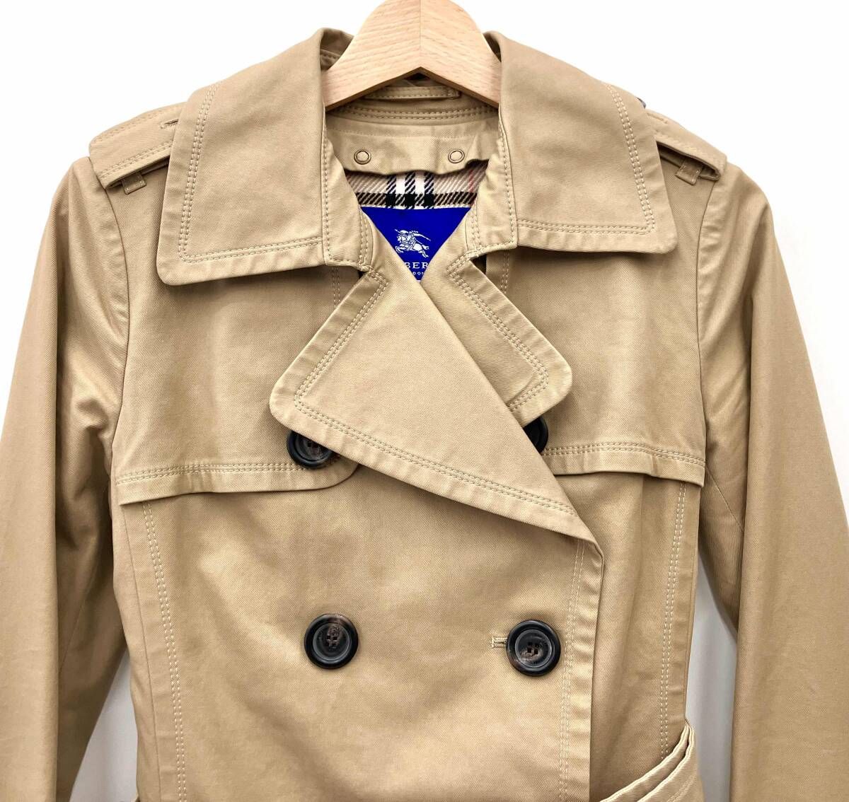 BURBERRY BLUE LABEL バーバリーブルーレーベル FRF18-633-50 トレンチ