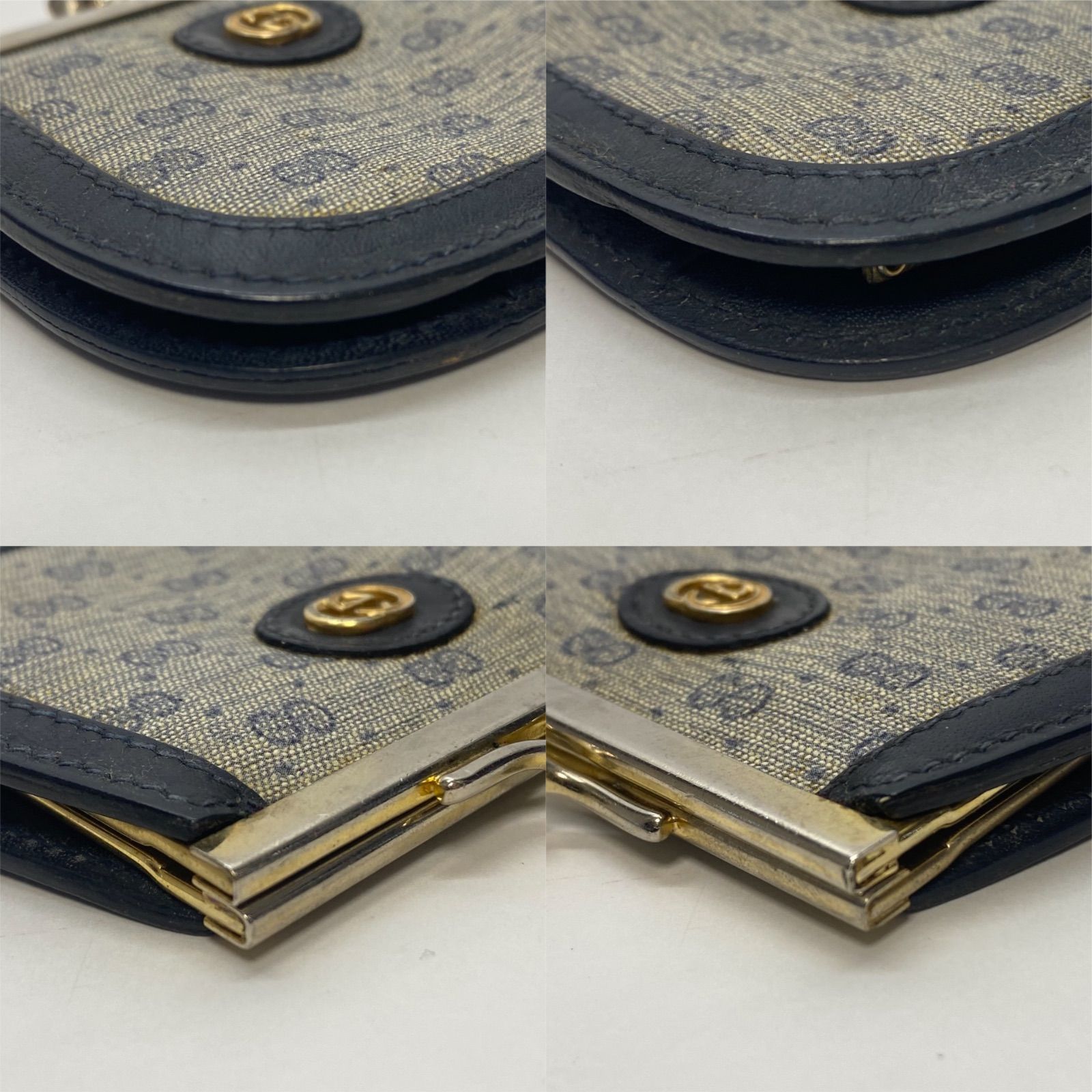 3345 GUCCI グッチ コインケース 小銭入れ がまくち オールドグッチ 