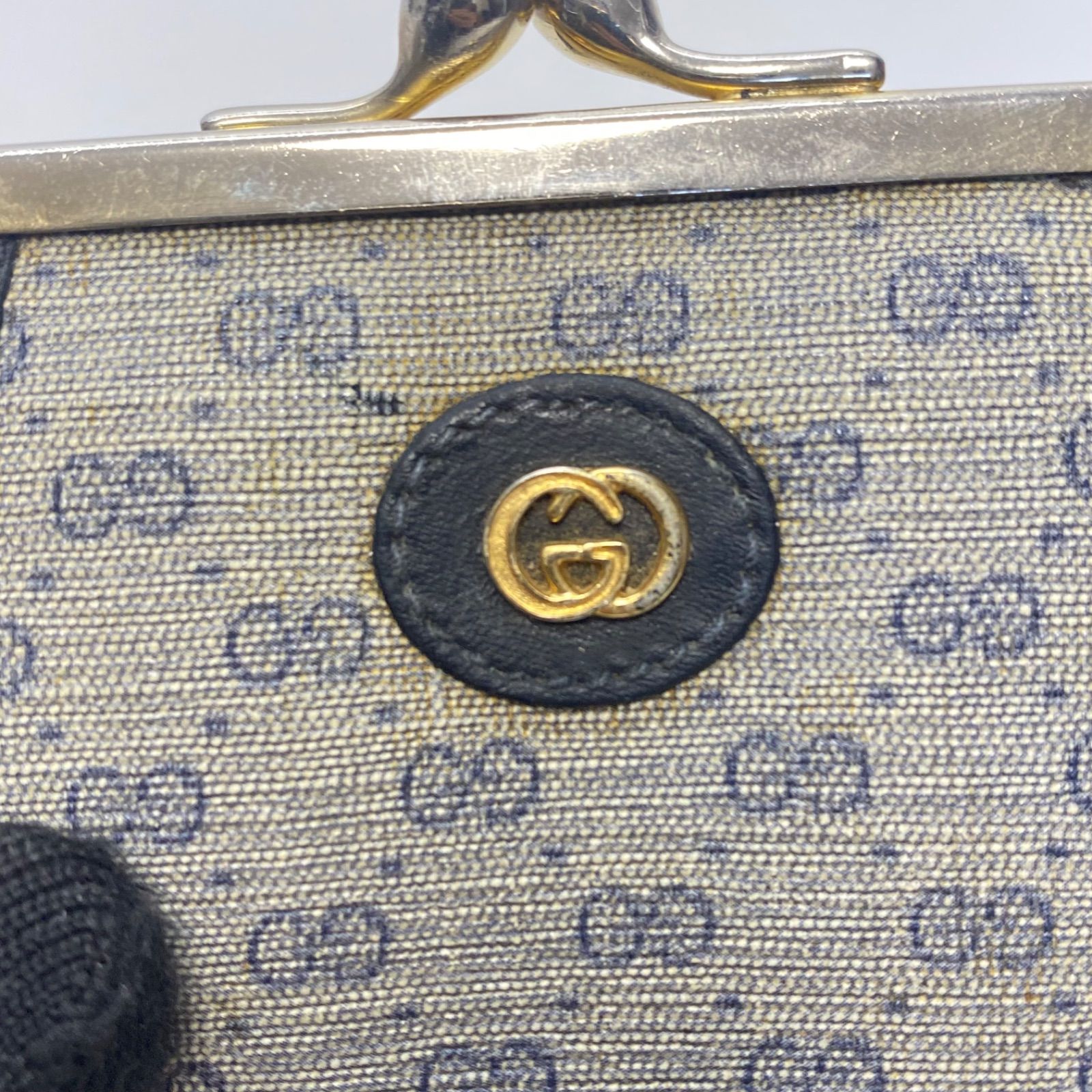 3345 GUCCI グッチ コインケース 小銭入れ がまくち オールドグッチ