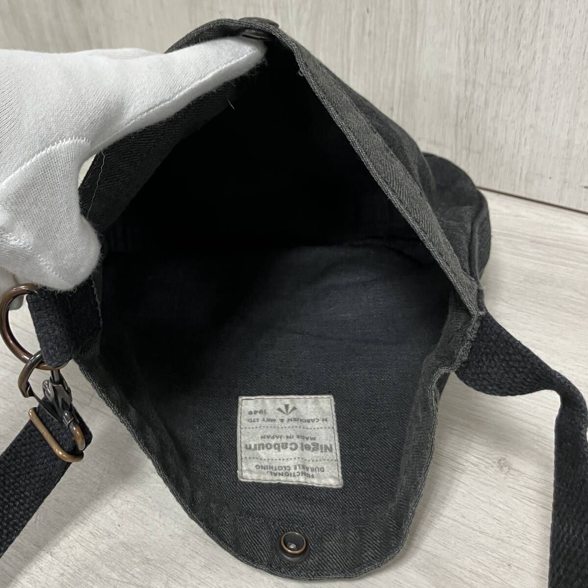 NIGEL CABOURN/ナイジェルケーボン/ショルダーバッグ/マガジンバッグ 