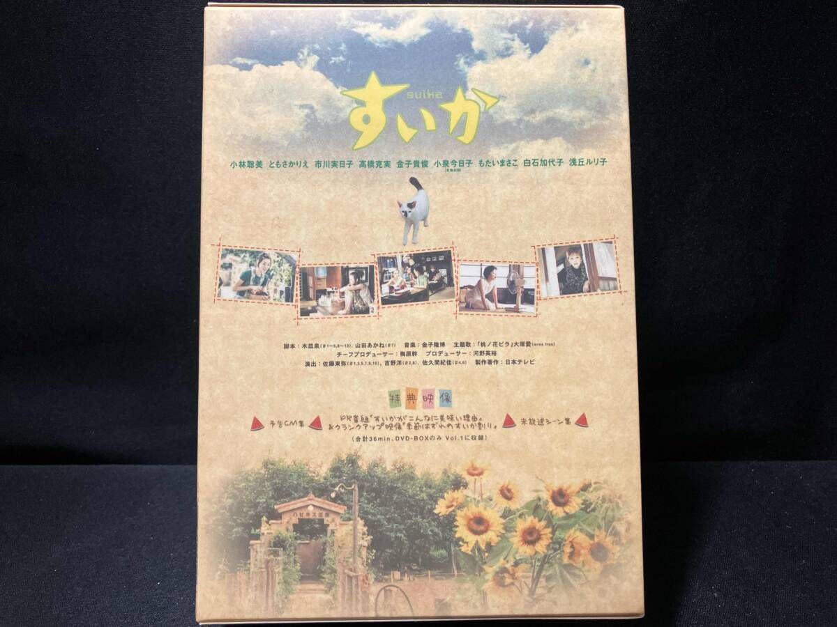 DVD すいか DVD-BOX 小林聡美・ともさかりえ・市川実日子・高橋克実