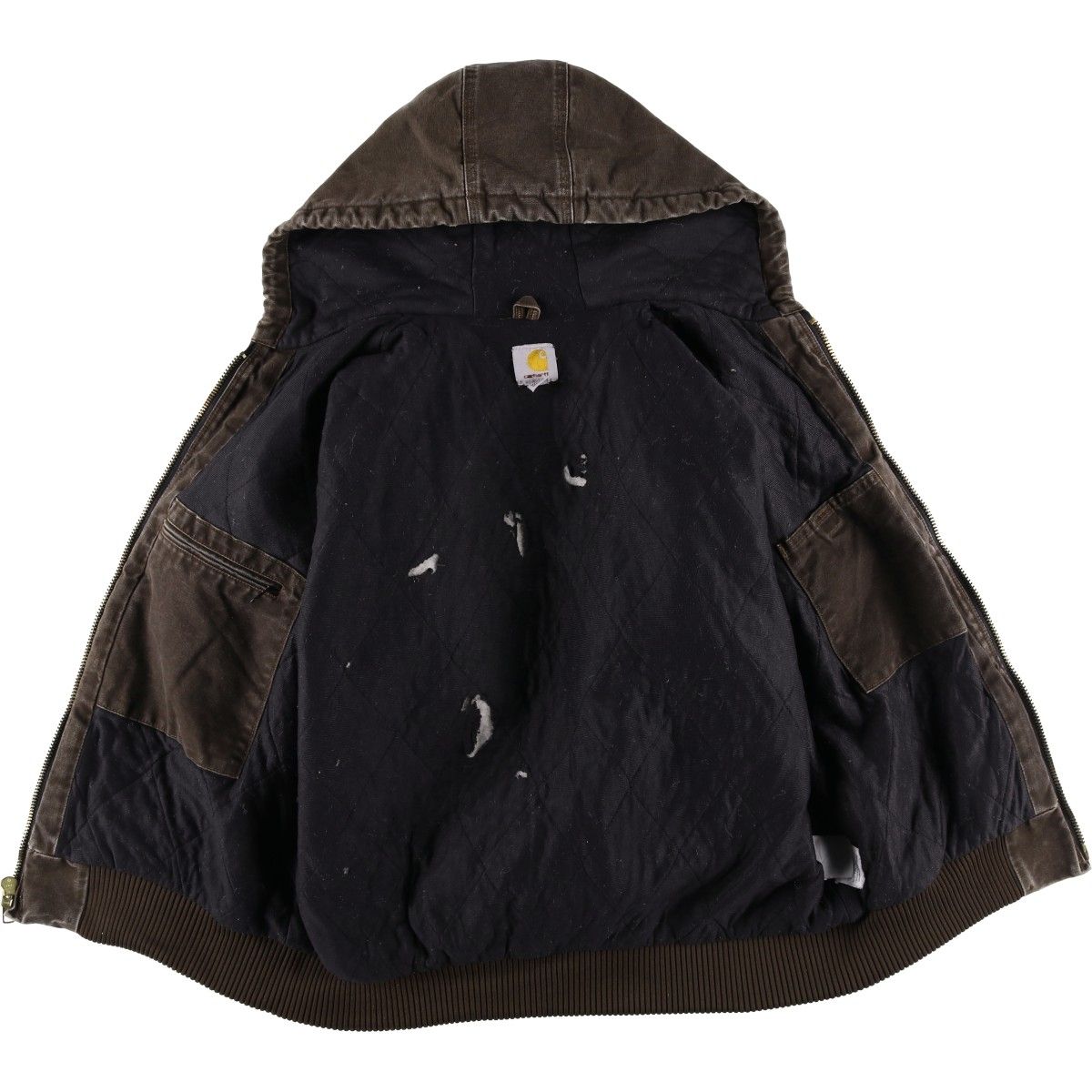 古着 カーハート Carhartt アクティブジャケット 中綿入り ダック