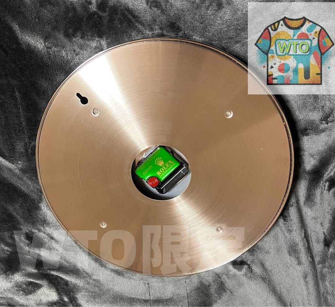 リプロダクト品 ROLEX希少品 ロレックス 金 緑 デイトナ 掛け時計-WTO