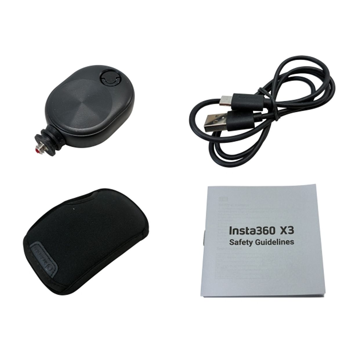 Insta360 X3 CINSAAQ/B アクションカメラ 自撮り棒付き 中古 W10670727