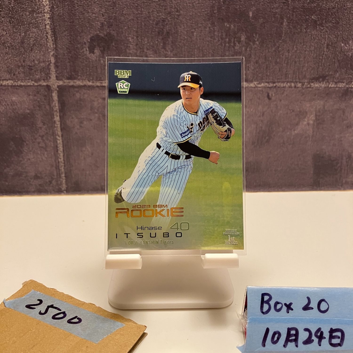 2023 BBM 1st Version 井坪陽生 32/75 阪神タイガース RC ルーキー