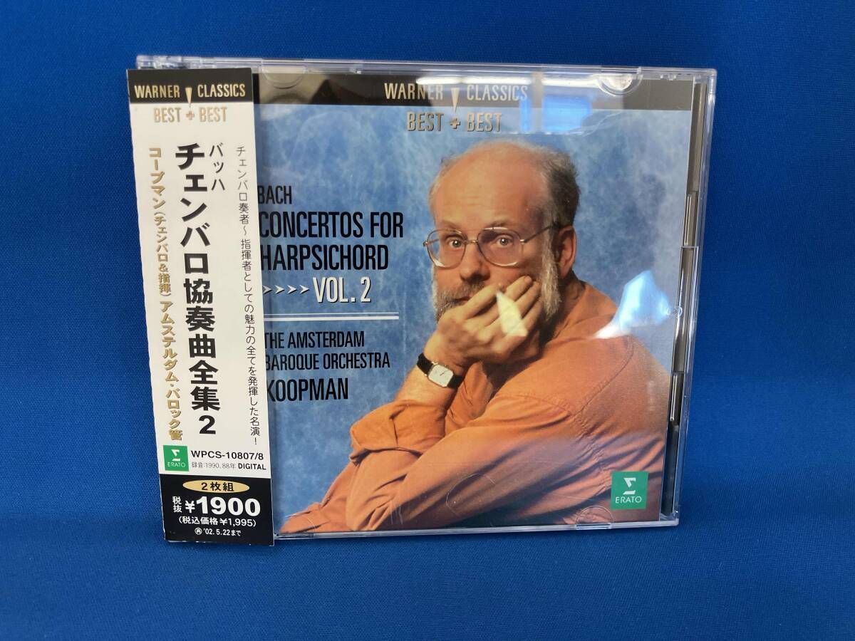 トン・コープマン(cemb、cond) CD J.S.バッハ:チェンバロ協奏曲全集2