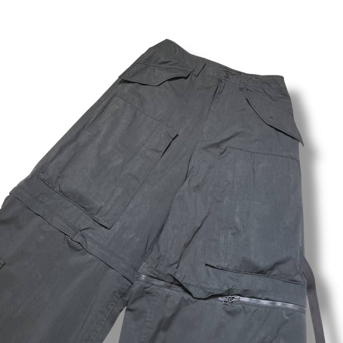 SUBLATIONS HELI-CREW TRANSFORM PANTS.11 ギミックワイドパンツ 