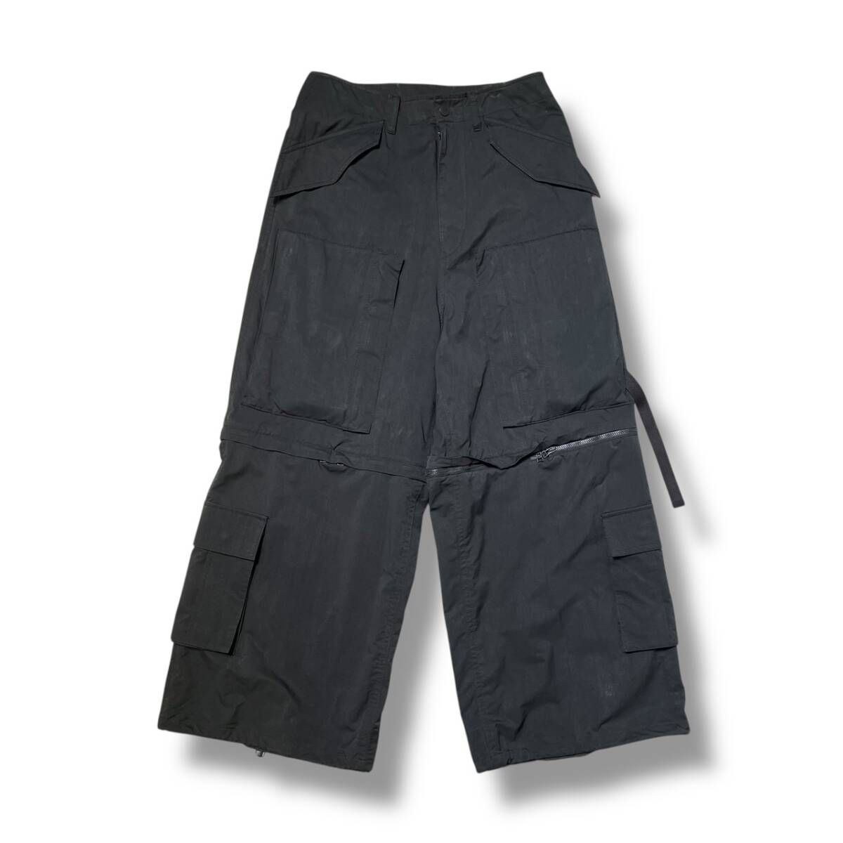 SUBLATIONS HELI-CREW TRANSFORM PANTS.11 ギミックワイドパンツ