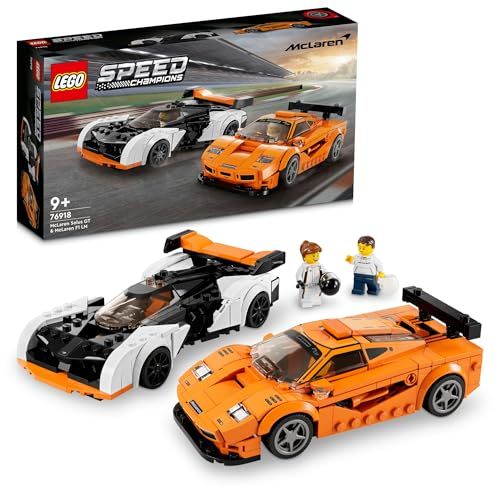 レゴ LEGO スピードチャンピオン マクラーレン Solus GT F 1 LM 581ピース おもちゃ 玩具 プレゼント ブロック 男の子 女の子 子供 9歳 10歳 11歳 小学生 乗り物 ミニカー cae 9 eec 2