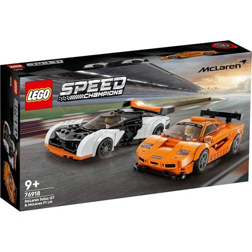 レゴ LEGO スピードチャンピオン マクラーレン Solus GT F 1 LM 581ピース おもちゃ 玩具 プレゼント ブロック 男の子 女の子 子供 9歳 10歳 11歳 小学生 乗り物 ミニカー cae 9 eec 2