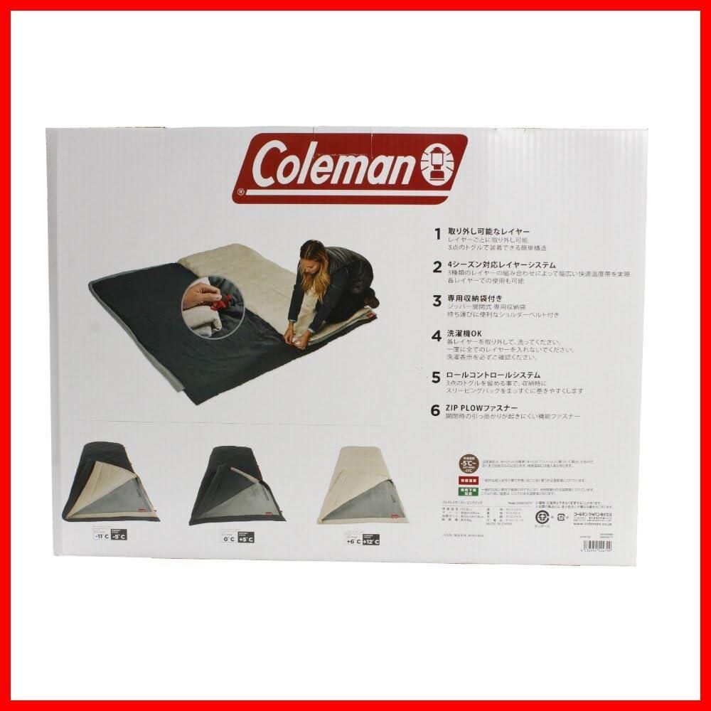 コールマン(Coleman) 寝袋 シュラフ マルチレイヤースリーピングバッグ