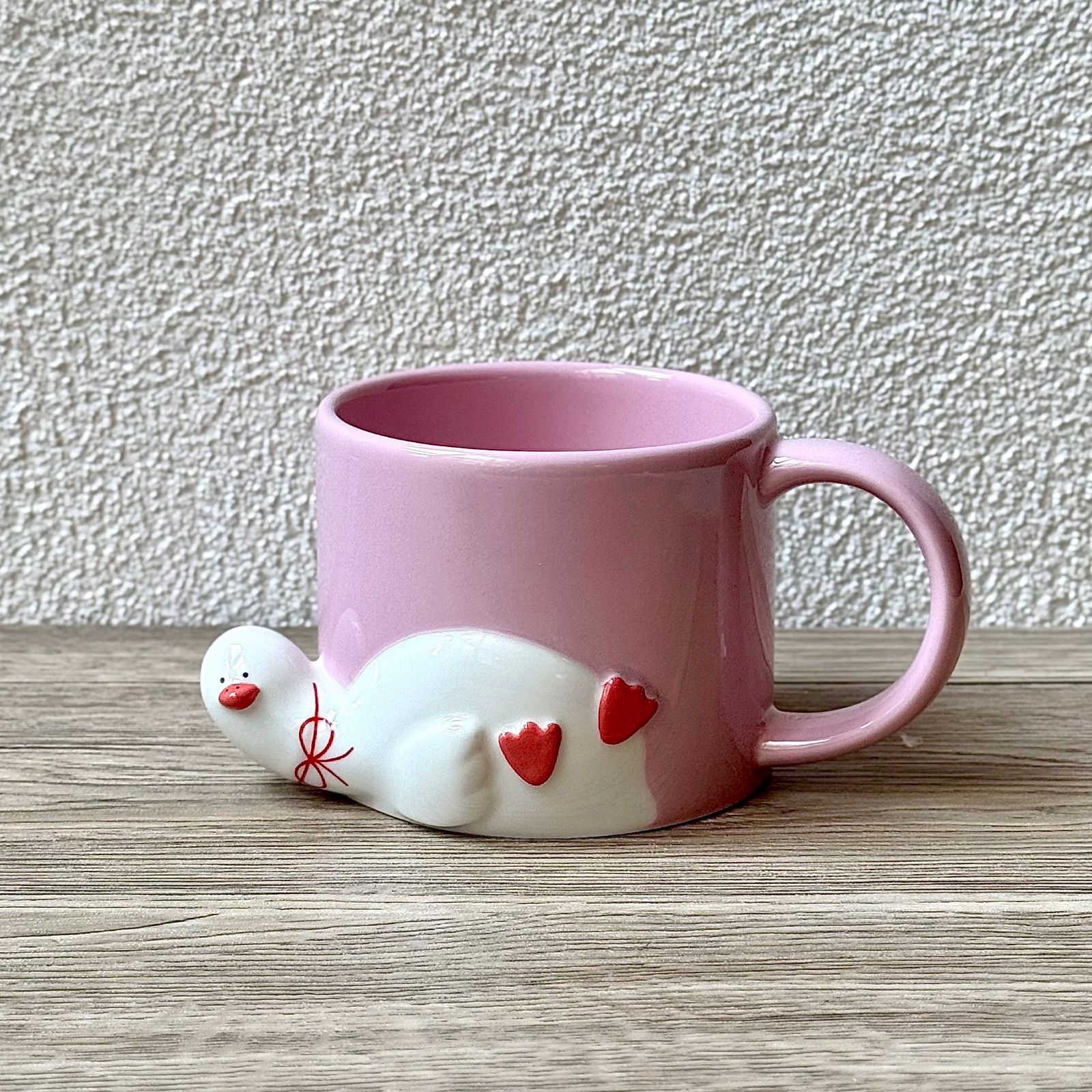スターバックス アヒル バレンタイン マグカップ 2点セット - メルカリ