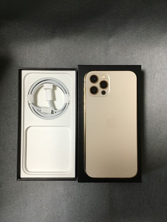 超美品 国内版 SIMフリー iPhone12 Pro 128GB ゴールド色 - メルカリ