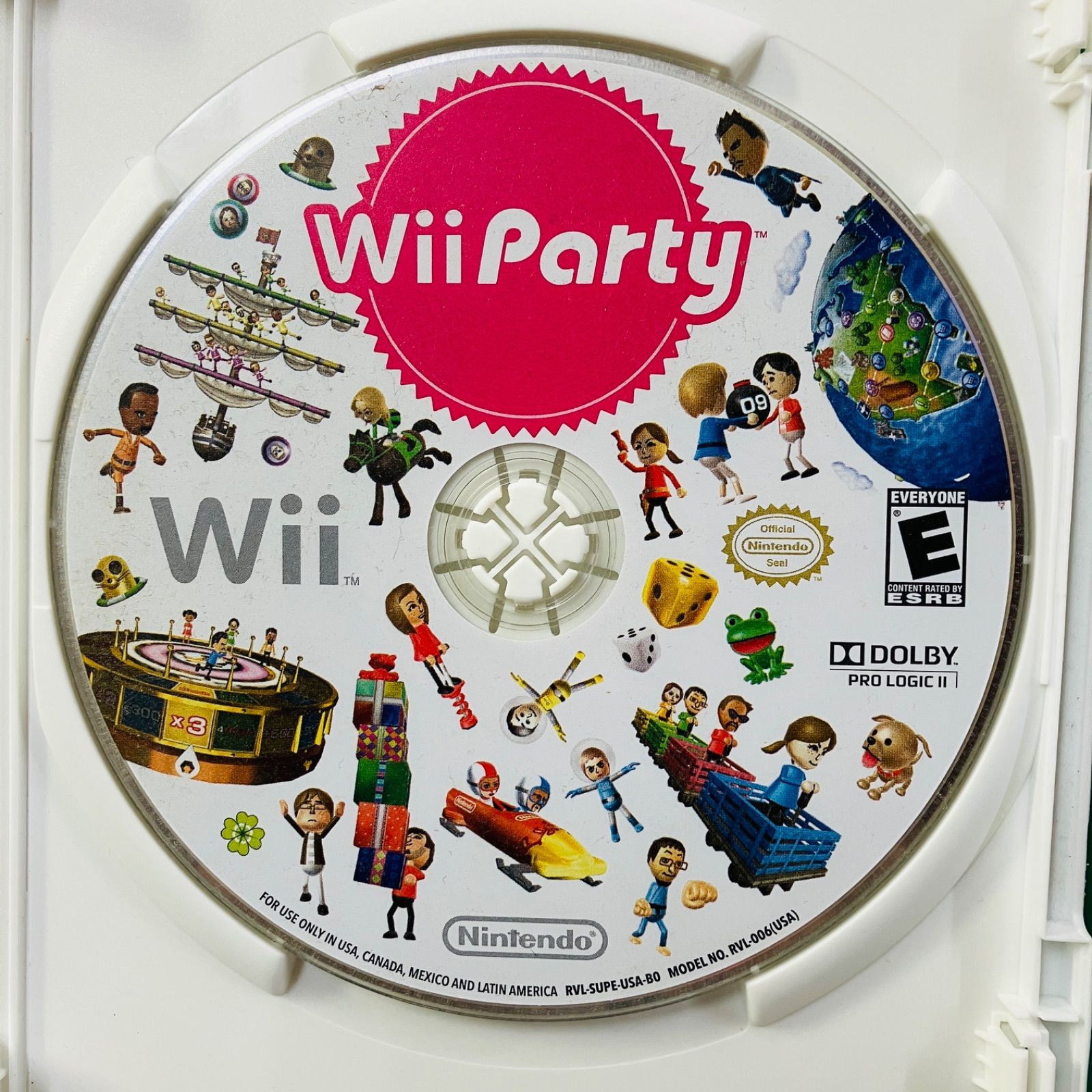 海外版】Wii party 英語 北米 - メルカリ