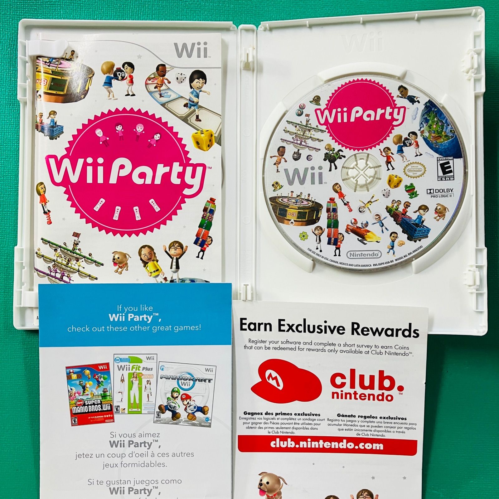 海外版】Wii party 英語 北米 - メルカリ