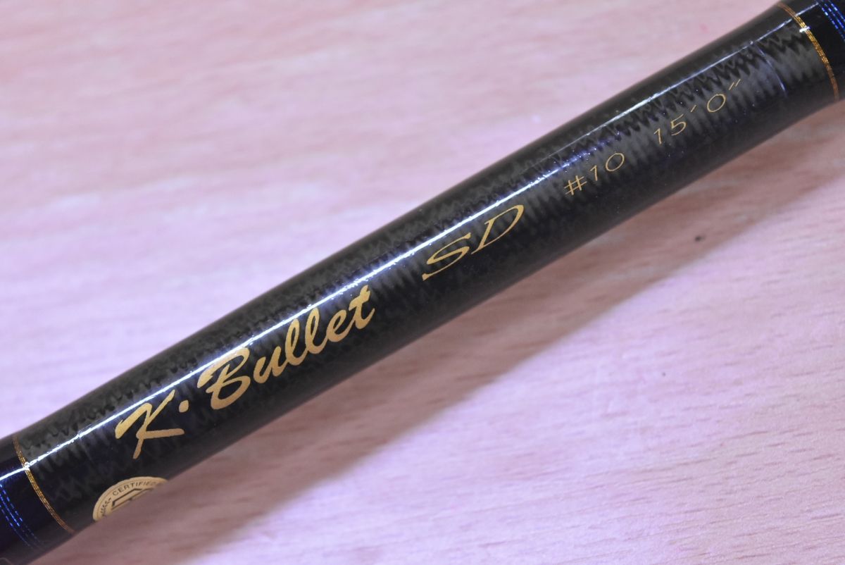 ケンキューブ K.Bullet SD ＃10 フライロッド 4ピース フライ