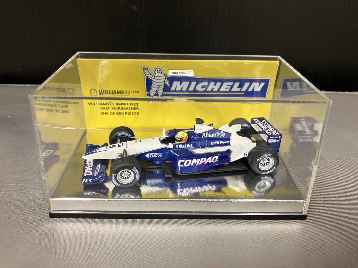 ミニチャンプス 1/43 ミシュラン ウィリアムズF1 BMW FW23 ラルフ