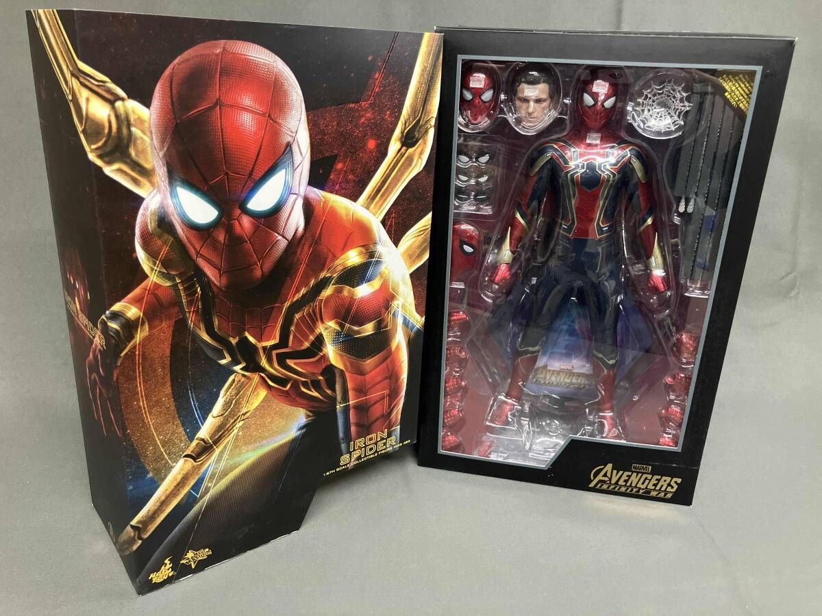 現状品 ホットトイズ アイアン・スパイダｰ 1/6 ムｰビｰ・マスタｰピｰス 
