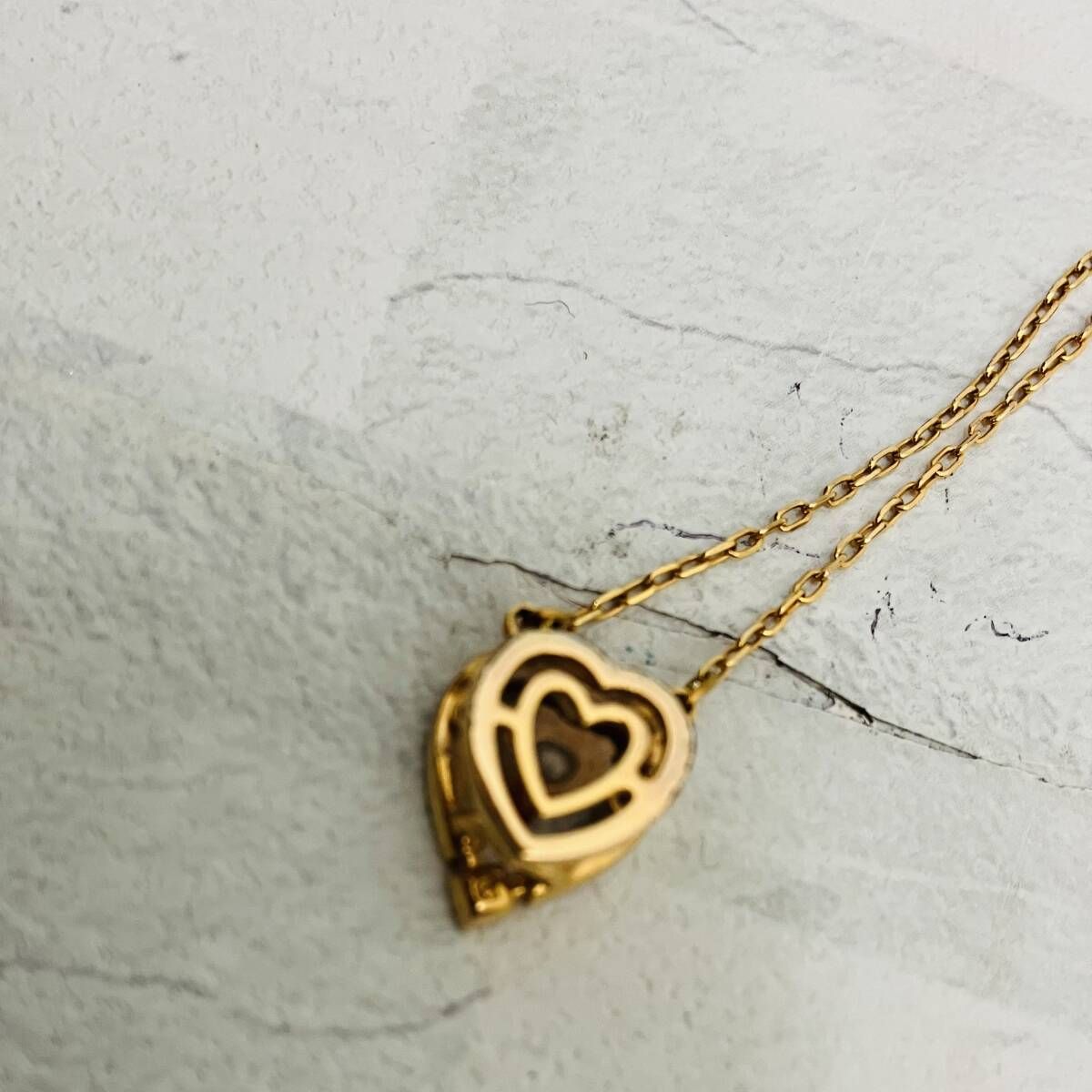 SWAROVSKI スワロフスキー ネックレス Sparkling Dance Heart ゴールド 