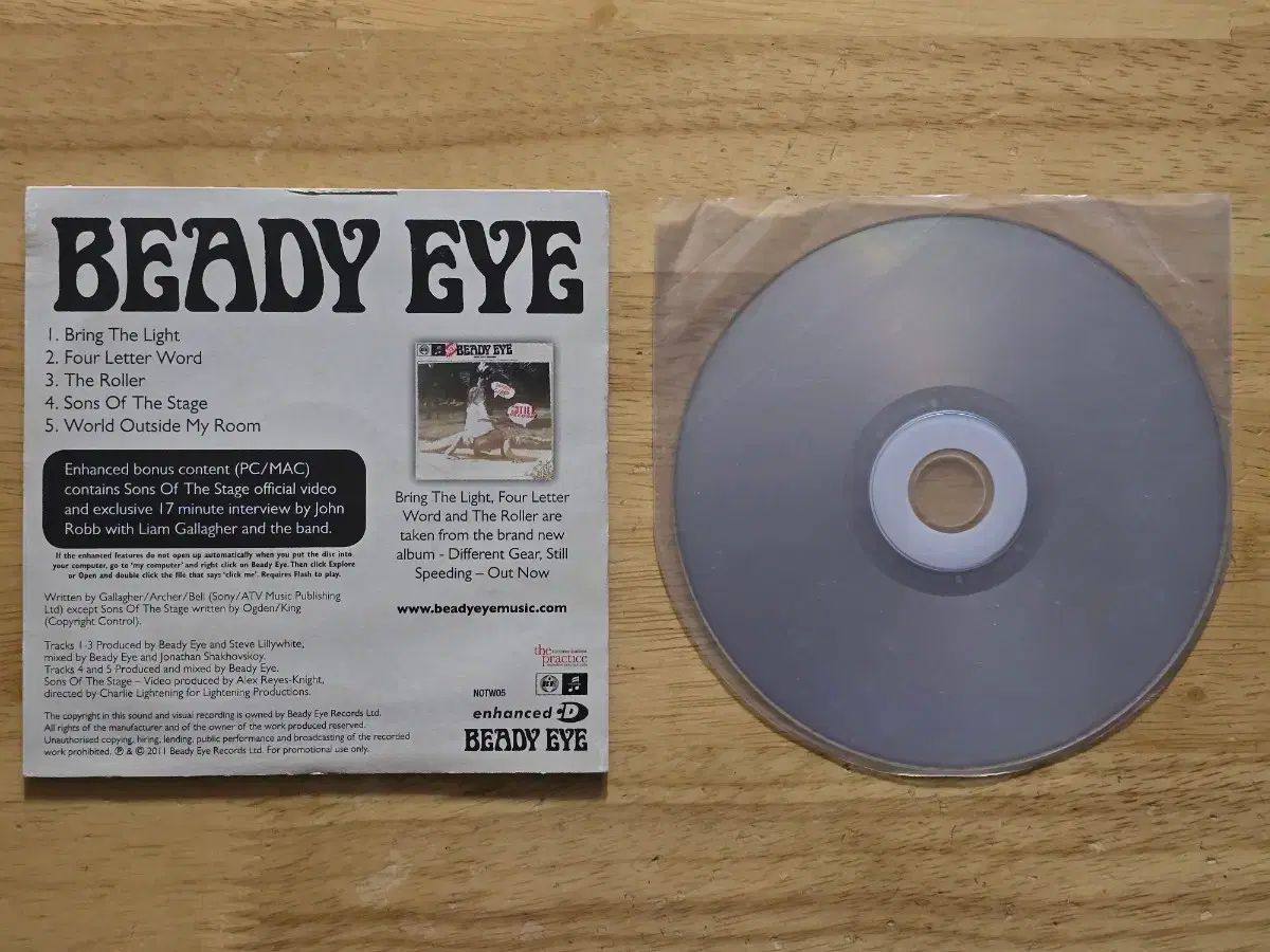 CD Beady Eye ビディ 星野 アイ ー PROMO - メルカリ