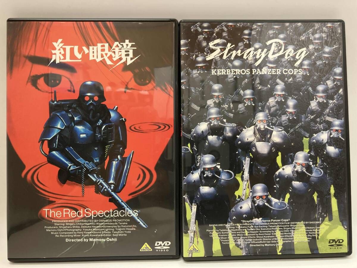 箱破損あり 帯あり DVD 押井守シネマ・トリロジｰ/初期実写作品集