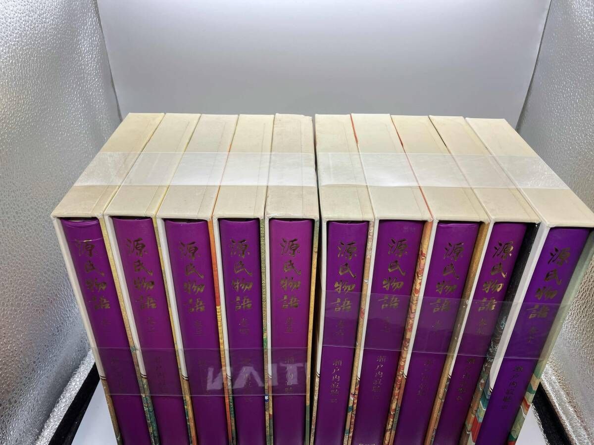 源氏物語 瀬戸内寂聴、訳 全10巻完結セット 講談社 - メルカリ