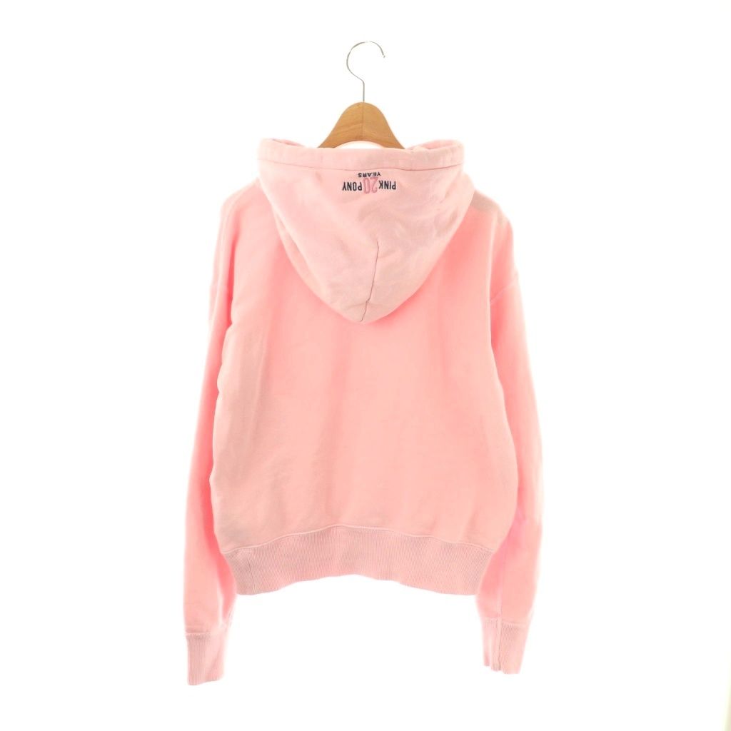 ラルフローレン RALPH LAUREN ピンクポニー 20th ロゴ刺繍フーディ