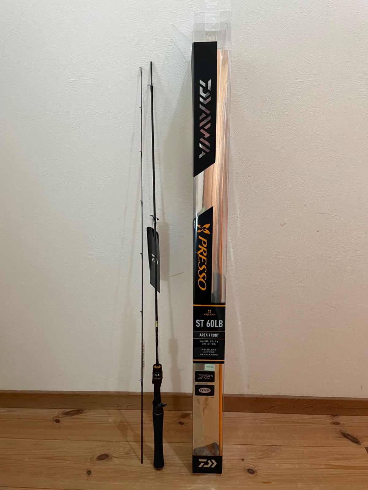 新品未使用 DAIWA ダイワ プレッソ ST 60LB ベイトロッド 2ピース