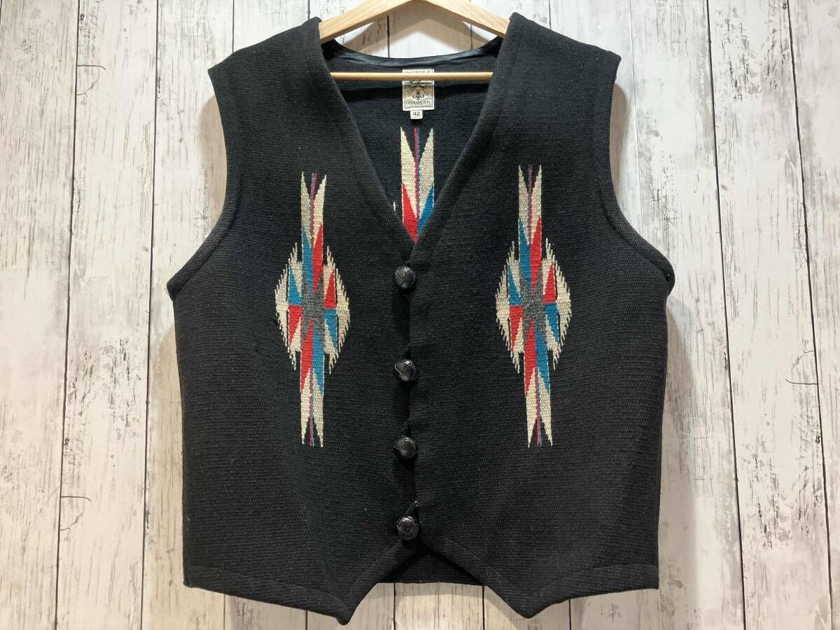 ORTEGA'S オルテガズ CHIMAYO VEST チマヨベスト ブラック 42 - メルカリ
