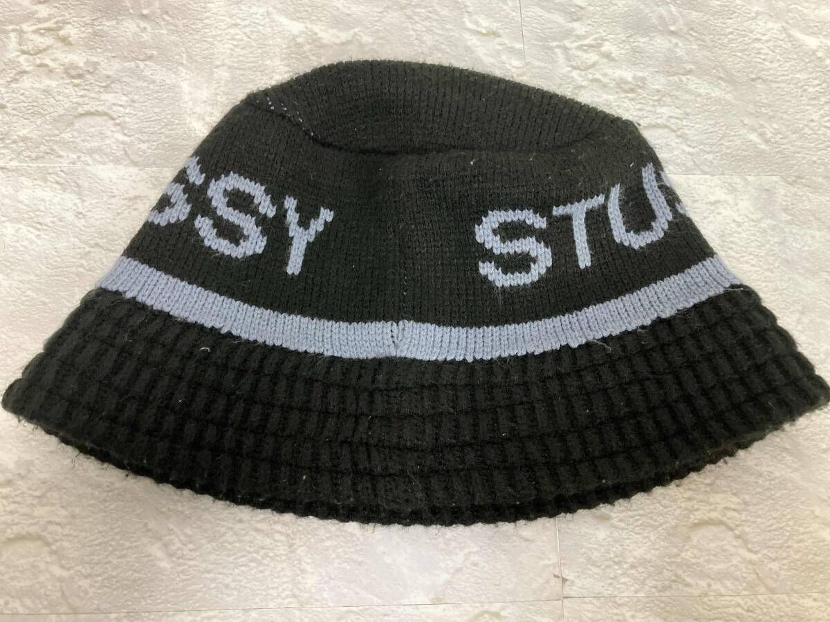ステューシー STUSSY クラッシャーハット バケットハット ニット