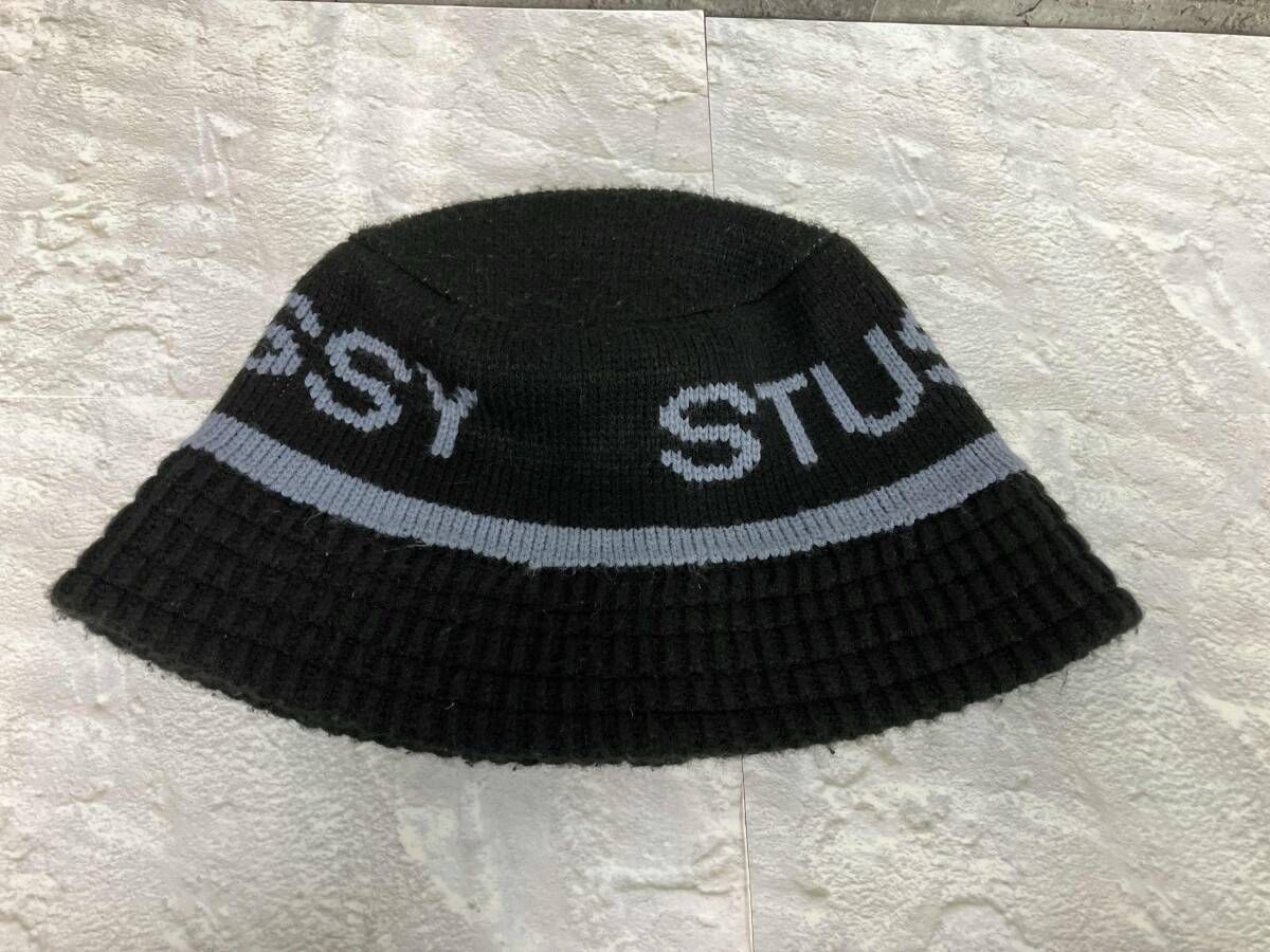 ステューシー STUSSY クラッシャーハット バケットハット ニット