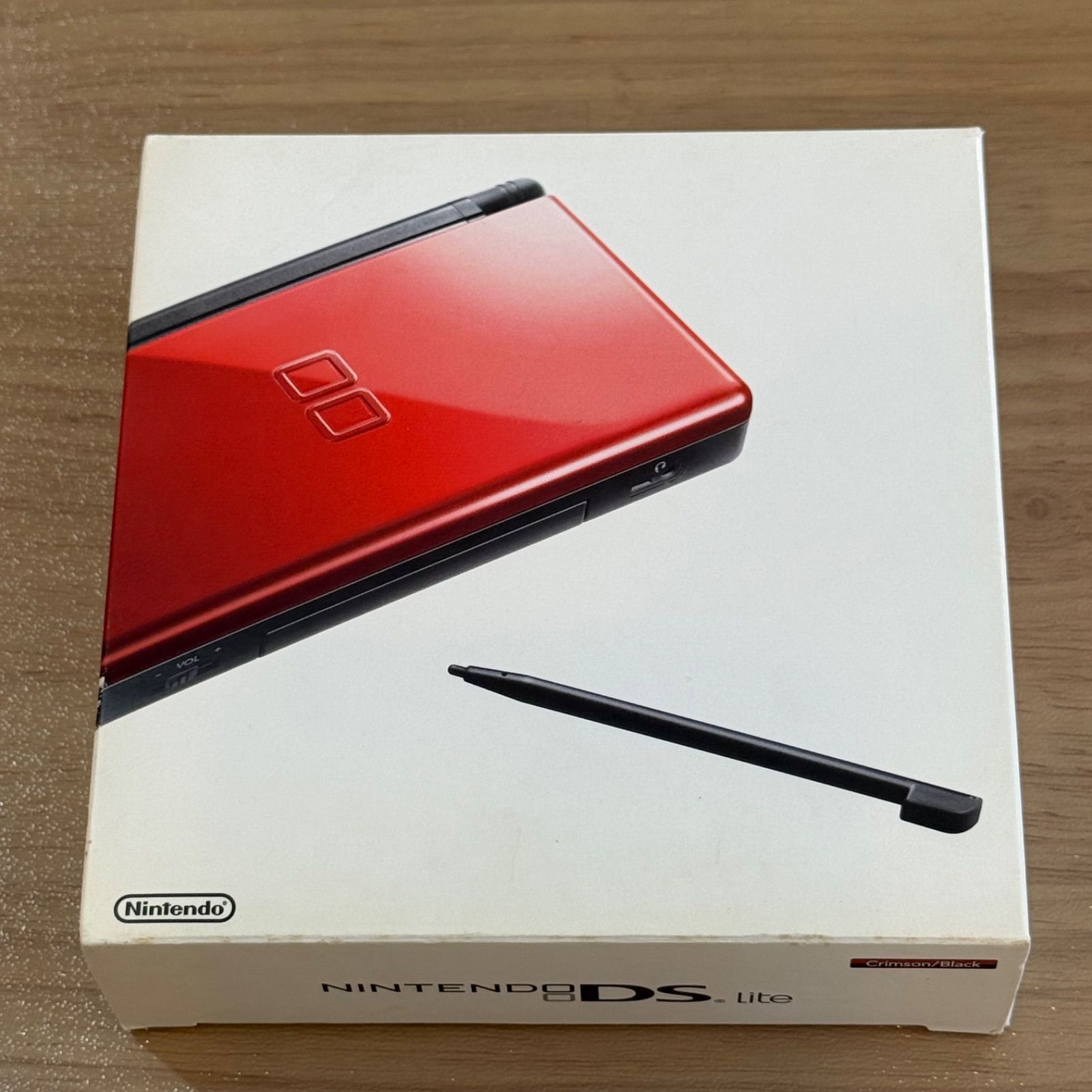 1-048 ニンテンドーDS LITE クリムゾン・レッド 箱付き - メルカリ