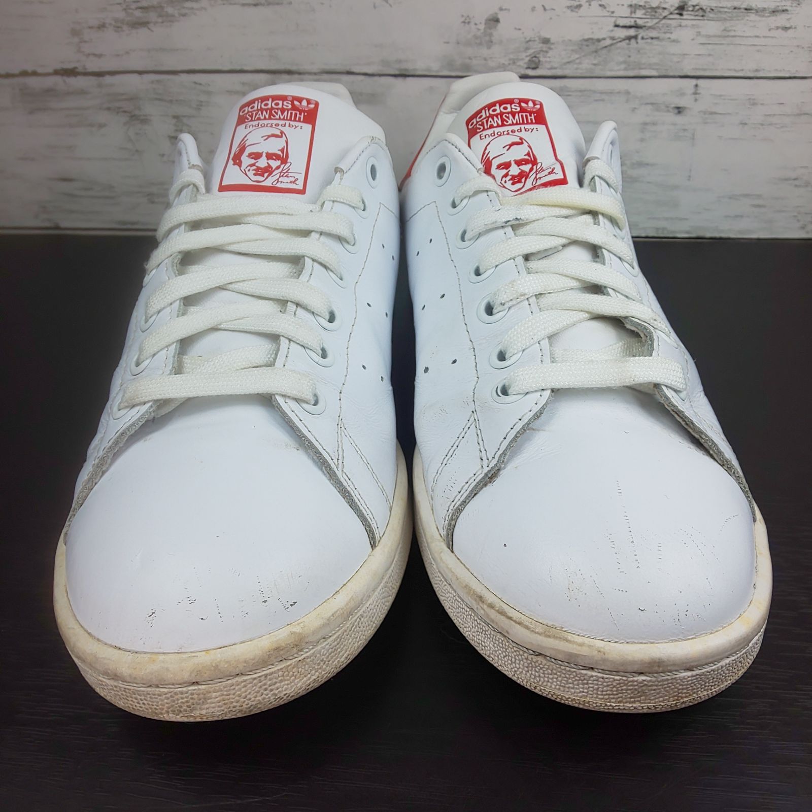 ADIDAS STAN SMITH アディダス スタンスミス ホワイト レッド 白 赤 