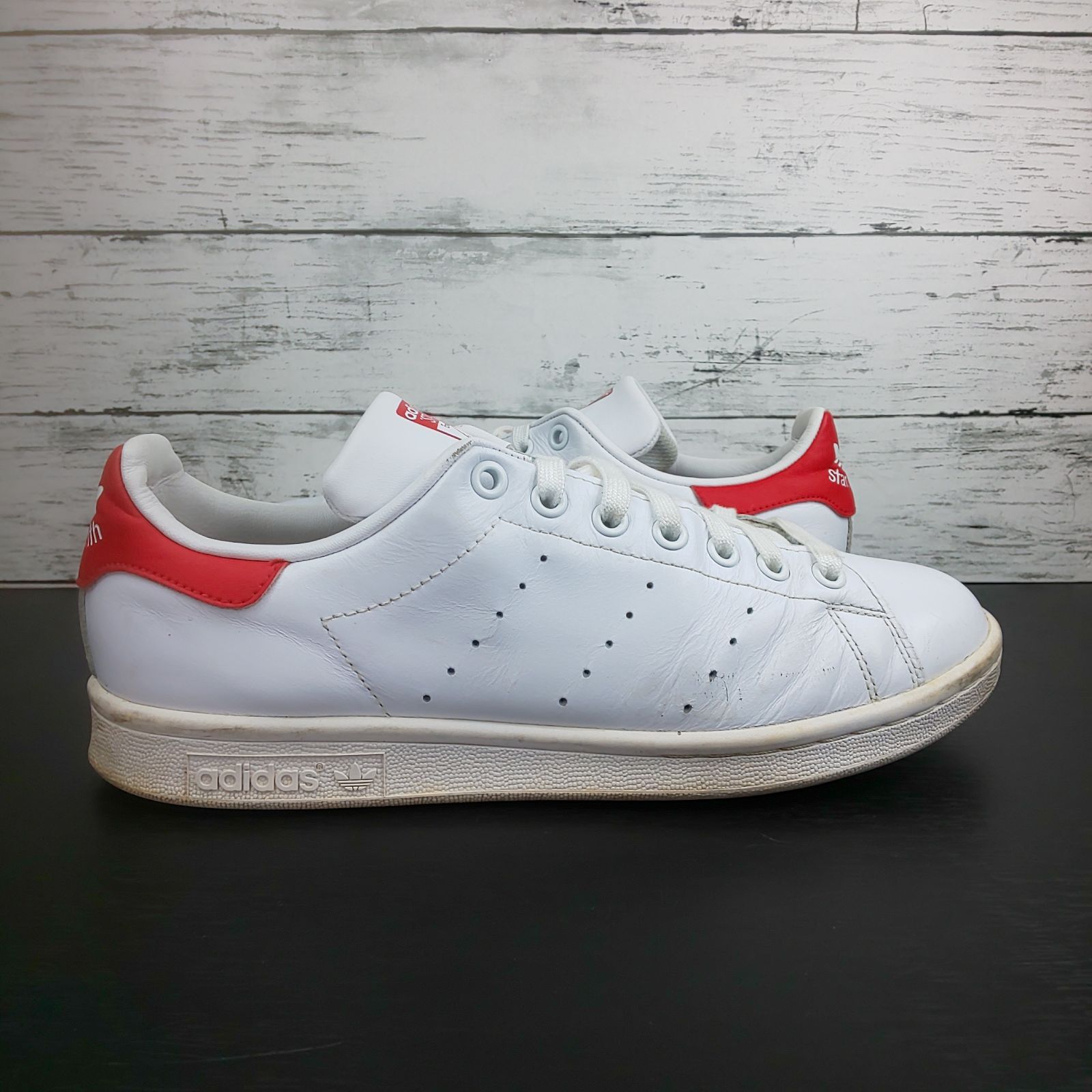 ADIDAS STAN SMITH アディダス スタンスミス ホワイト レッド 白 赤