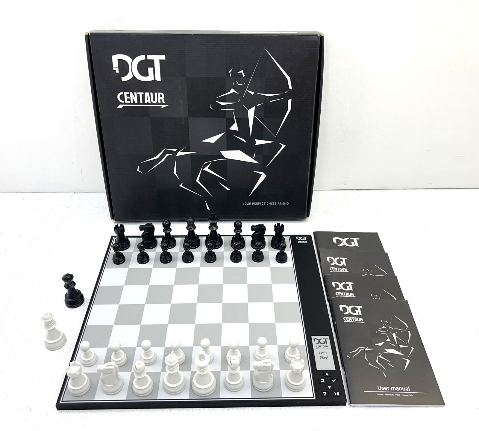 [盛岡65-0017] DGT Centaur ケンタウロス チェスセット チェスコンピューター 【中古/100】
