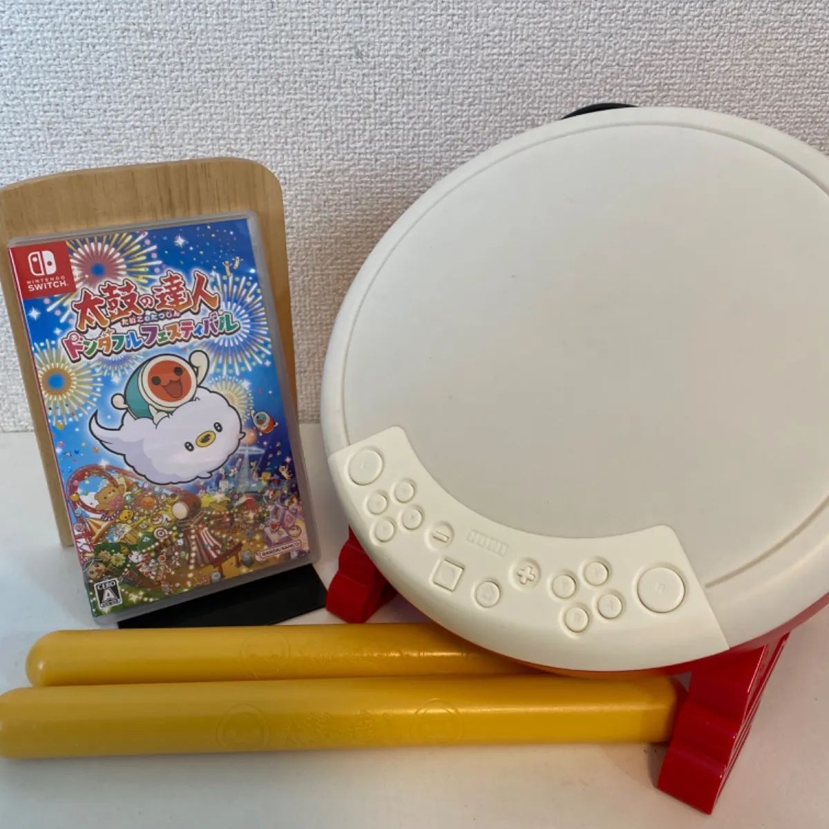 太鼓の達人 Nintendo Switch ドンダブルフェスティバル 太鼓とバチ コントローラー セット