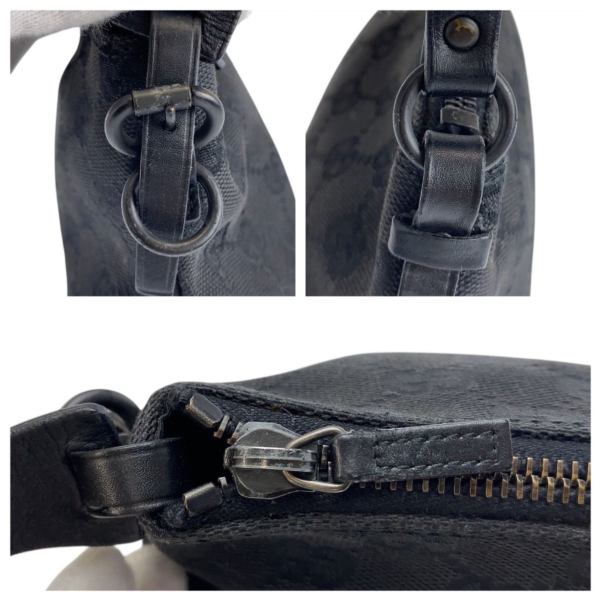 GUCCI ブラック キャンバス ポーチ 103399 楽天市場】【バッグ】GUCCI